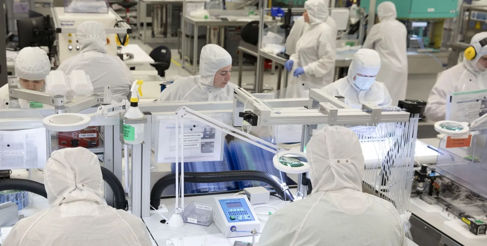 cleanroom lab staff team