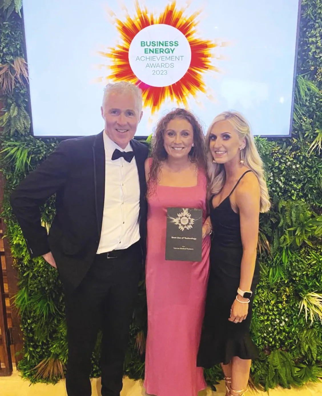 business energy achievement awards 2023 smiling staff