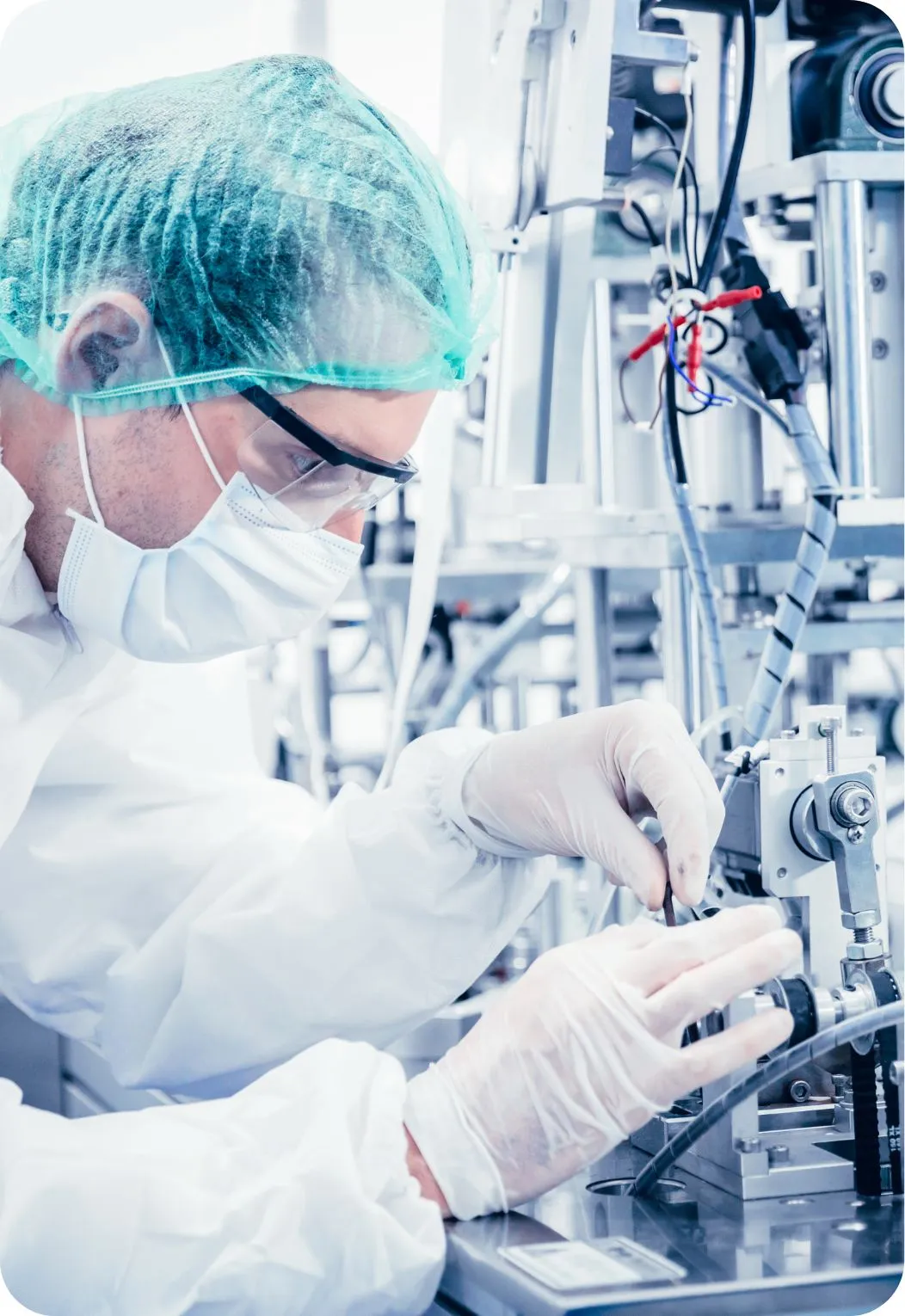 focused attention on product for validation