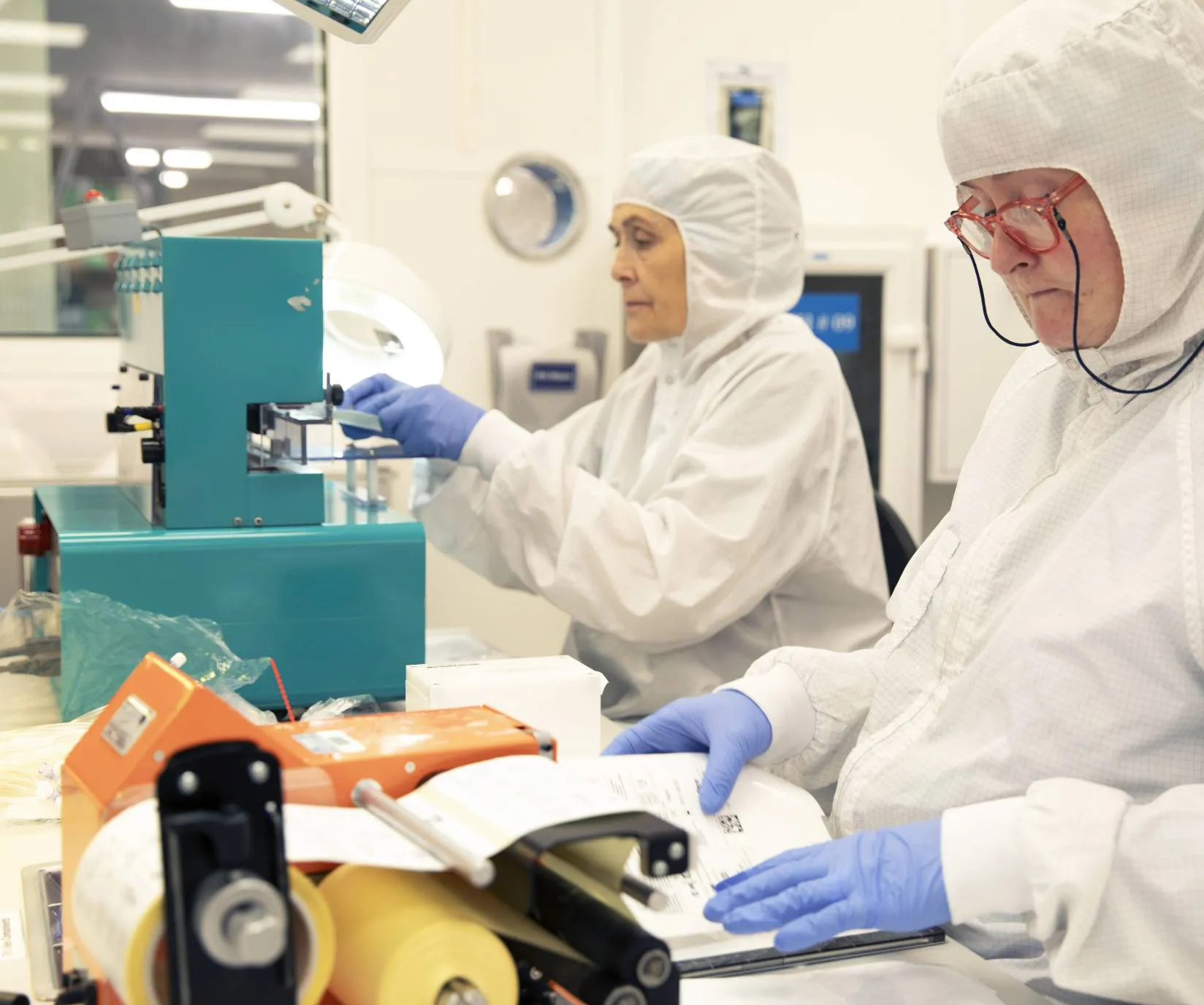 packaging staff readying orders