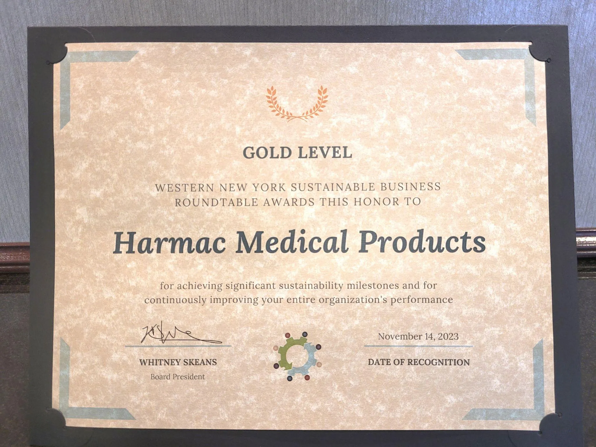 sustainable business award