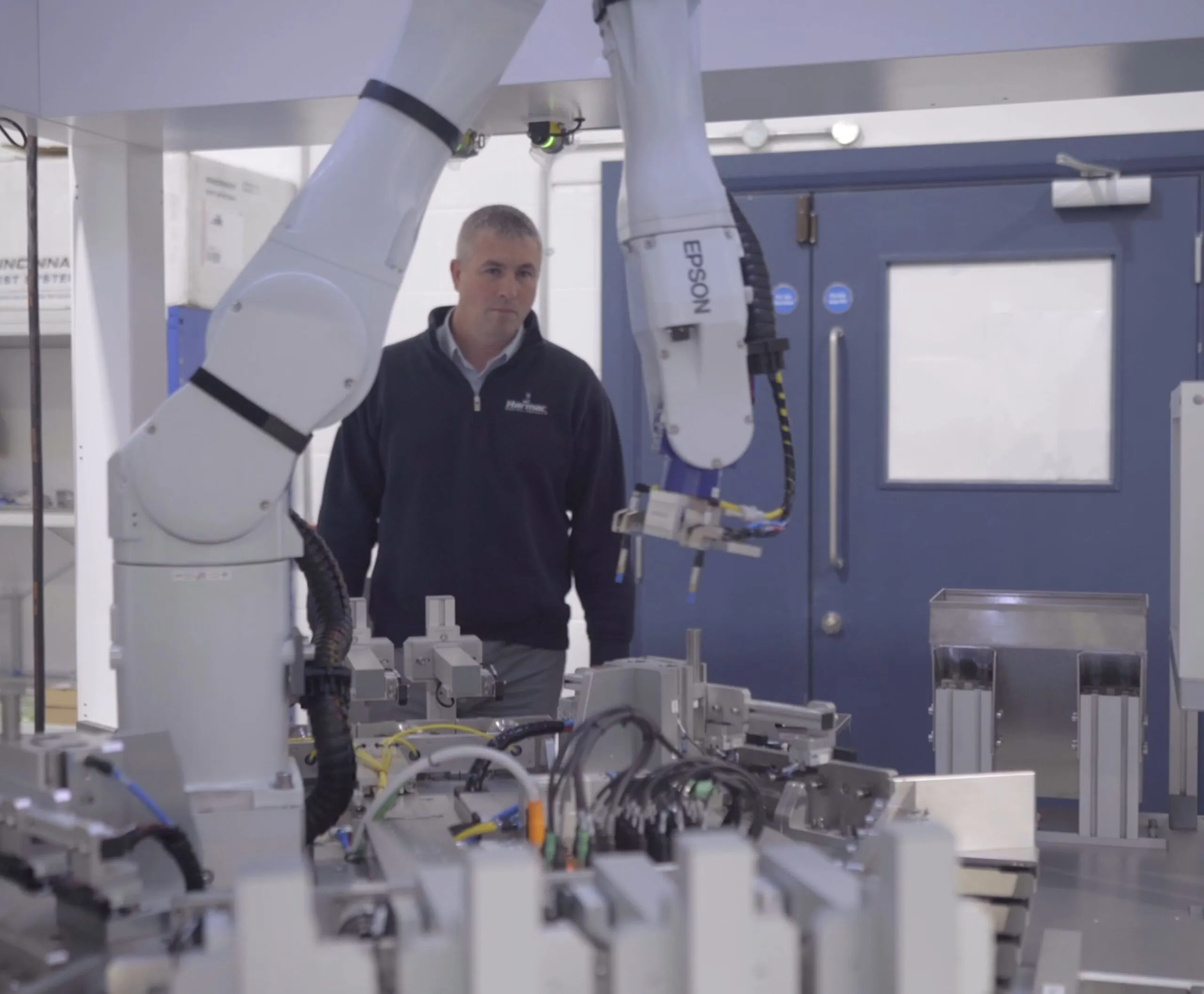 epson design manufacturing machine arm