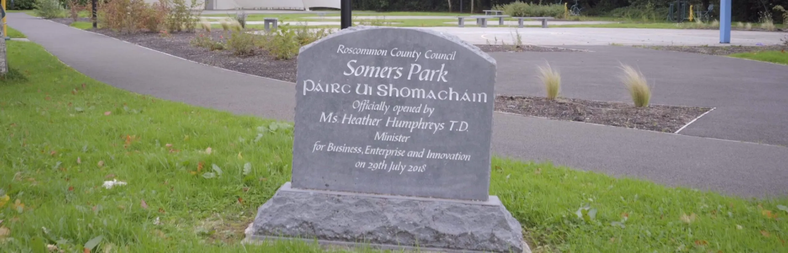 somers park headstone